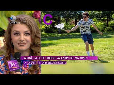 Teo Show (09.02.2021) - Codruta and Valentin Sanfira, love test!