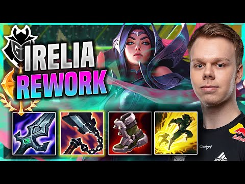 WUNDER TRIES NEW IRELIA REWORK TOP! - G2 Wunder Plays Irelia TOP vs Sett! | Season 11