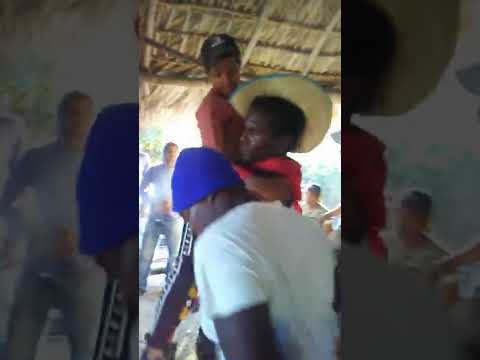 Bembe haitiano Camaguey Cuba. Descencientes cereminia de Oggun