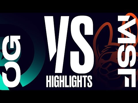OG vs. MSF - LEC Week 2 Day 1 Match Highlights Spring 2019