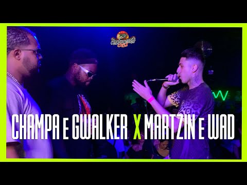 Champa e G. Walker x Martzin e Wad - 1° FASE - 2° Ed. de Autotune - CLANDESTINA031 - BH/MG