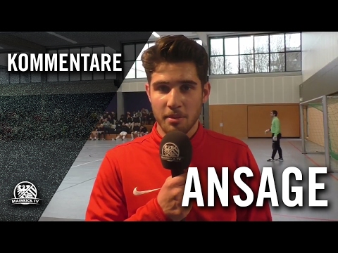 Ansage von Jessem Imsameh (Viktoria Kelsterbach) | MAINKICK.TV