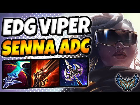 Senna vs Draven ADC [ EDG Viper ] Patch 12.10 Korea Challenger ✅