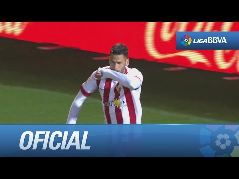 Golazo de volea de Edgar Méndez (5-2) en el SD Eibar - UD Almería - HD