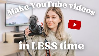Create YouTube Videos More QUICKLY with These Tips