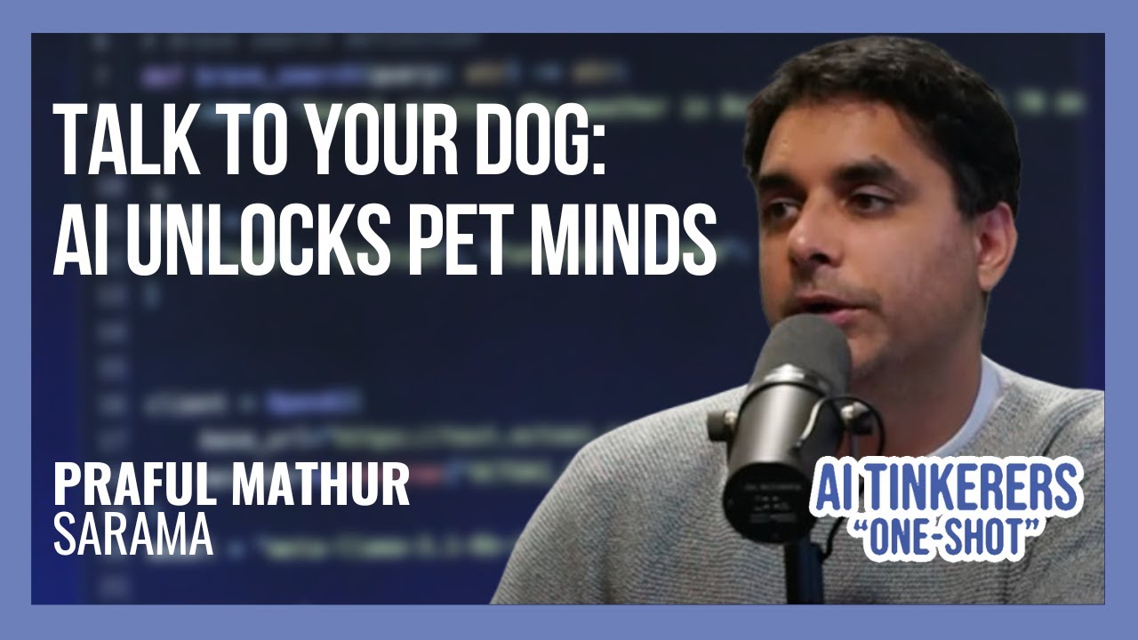 “Talk to Your Dog”: How Praful Mathur Is Building an AI Bridge Between Humans & Canines