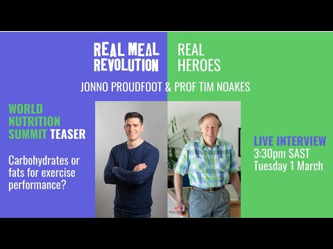 Prof Tim Noakes - Carbohydrates or Fats for Exercise Performance?