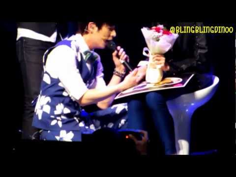 [16 Mar 2013] Boyfriend Fanmeet in Singapore - Donghyun Solo