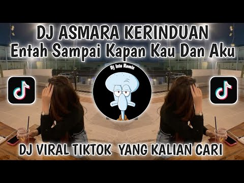DJ ENTAH SAMPAI KAPAN KAU DAN AKU VIRAL TIKTOK TERBARU 2024 - DJ ASMARA KERINDUAN 