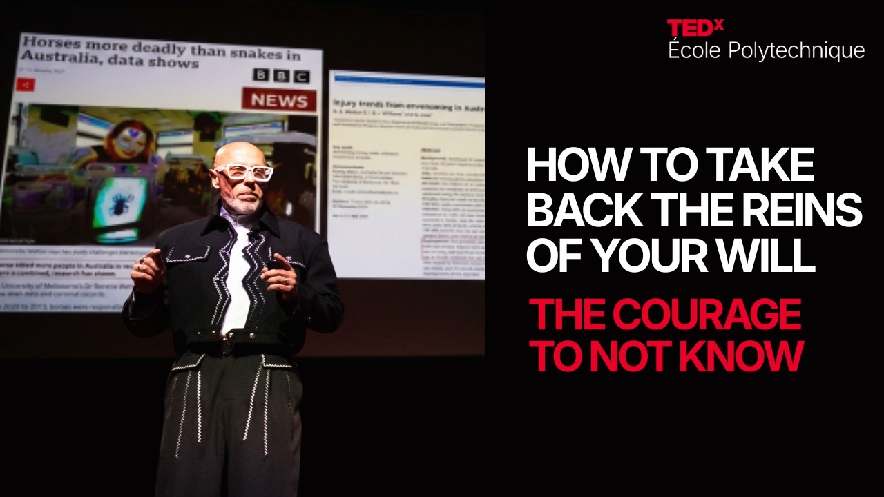 Taking back the reins of your will | Emmanuel Goffi | TEDxÉcolePolytechnique