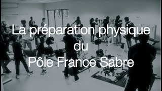 La préparation physique du Pôle France Sabre