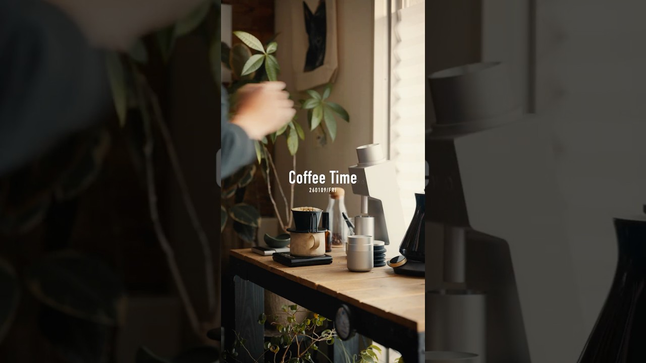 休日の朝のドリップコーヒー⑤