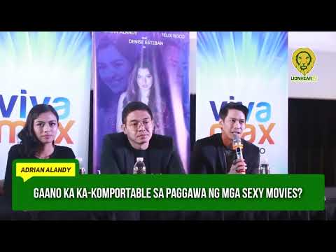 Adrian Alandy admits that it was challenging for him to take on sexy roles