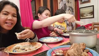 MUKBANG WITH MY SISTAH &amp; MY NEPHEW