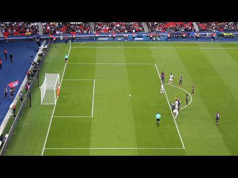 PSG-Bordeaux Malcom's penalty goal from Tribune Paris