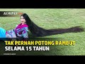 Panjang Rambut Hampir 2 Meter Wanita Ini Dijuluki Rapunzel Dari Jepang