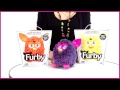 Furby Интерактивная игрушка Теплая волна A0002H) Фиолетовый Желтый ...