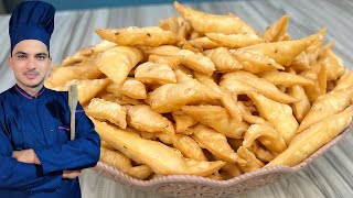 Download lagu Khasta Namak Pare Recipe|Namak Pare Recipe|Namak Pare Recipe By Chef M Afzal| mp3