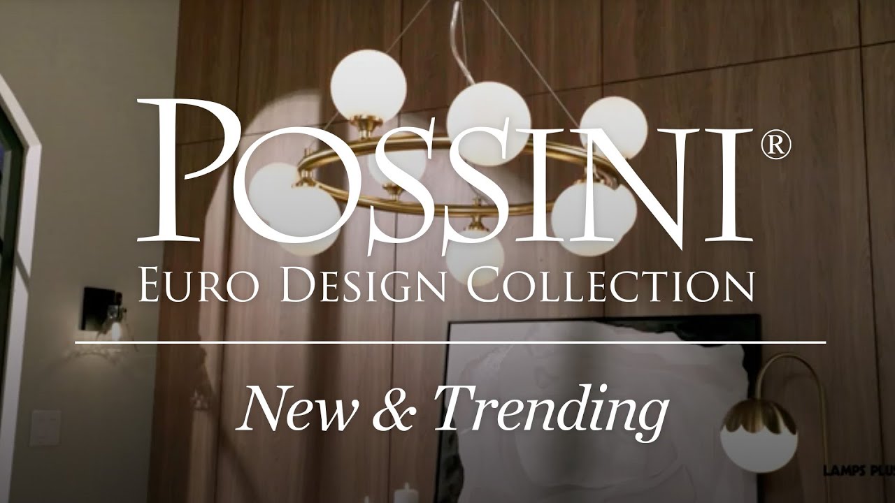 Video 1 Watch A Video About the Possini Euro Brianna Gold 9 Light Ring Chandelier