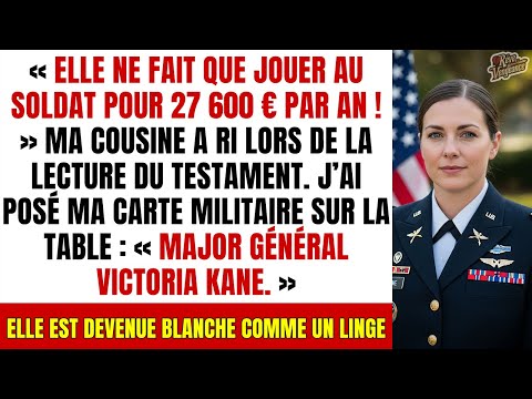 "She's playing soldier," my cousin sneered. I put down my card: "Commander..."