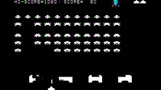 Apple II Game:  Apple Invaders (1979 Programma Software)