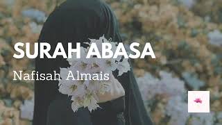 Download lagu Surah Abasa female Qur'an recitation. Heart-touching voice for WOMEN ONLY سورة عبس mp3