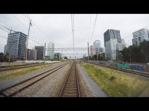Trein Cabinerit / Hoofddorp - Schiphol - Hilversum - Utrecht / SLT Sprinter / Juni 2017