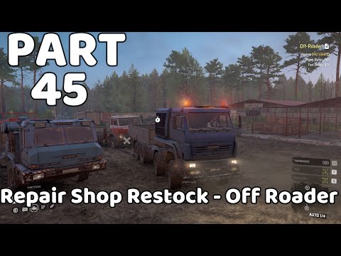 SnowRunner: Repair Shop Restock - Off Roader - Part 45 [ 1440p 60FPS ]  Gameplay
