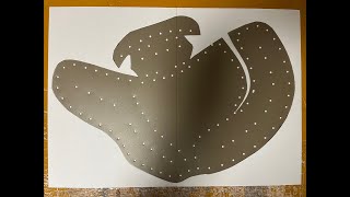 ダンボールでファーストミットを作る配信