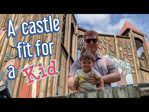 The Coolest Kids Playground EVER   Kids Castle Central Park Pennsylvania