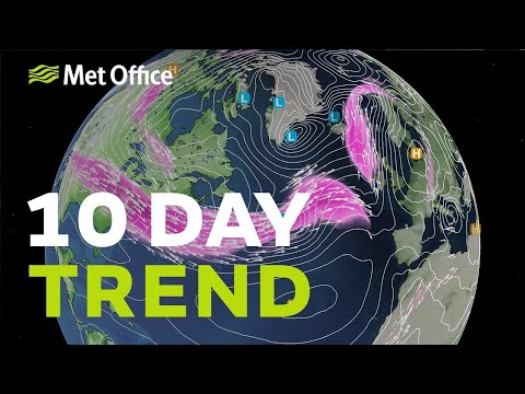 10 Day Trend – Calmer weather as we head into spring?