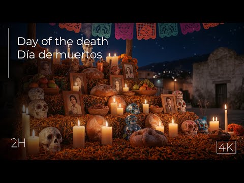 2H Celebrando el Día de  Muertos 🎶 Altares y Música Mexicana para el Alma - ASMR