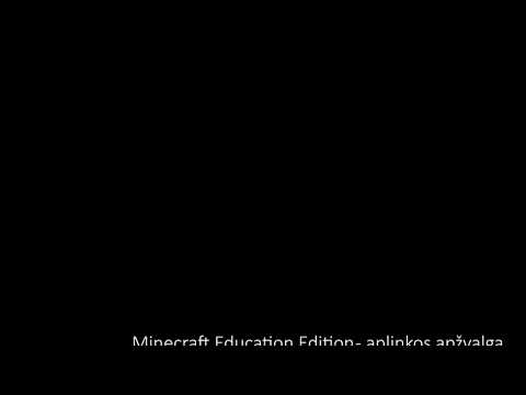 Minecraft Education Edition - Start Menu Overview