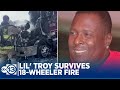 Houston hip hop artist Lil' Troy survives 18-wheeler fire