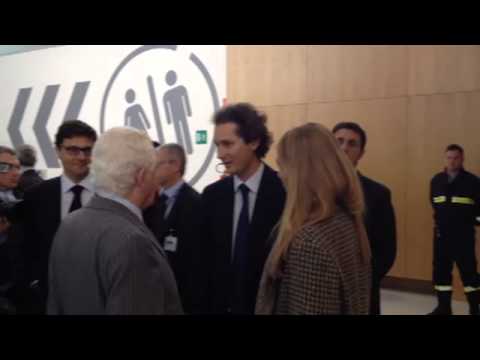 Lavinia John e Gabetti all'assemblea Exor