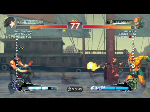 SSF4 AE: Kyoku (Yang) vs YHCmochi (Dhalsim) - Ranked Match (720p HD)