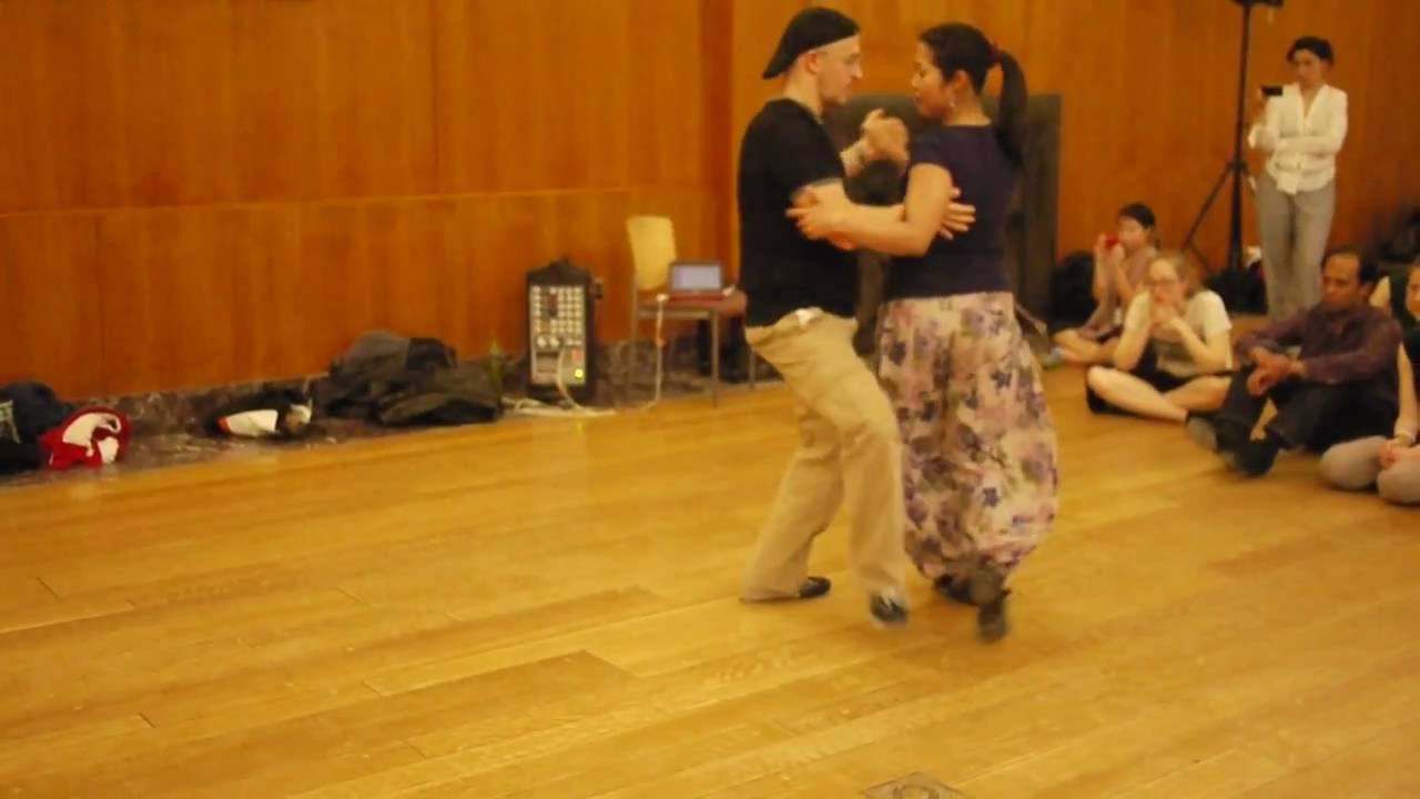 Homer & Cristina Ladas at Yale Tango Fest 2011: Colgada Odyssey with Alberto Podesta