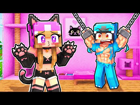 A CAT GIRL KIDNAPPED Me in Minecraft!