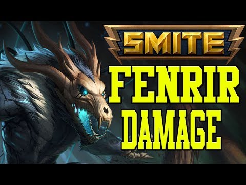 SMITE | FENRIR, FULL DAÑO | LA SKIN ES BESTIAL!