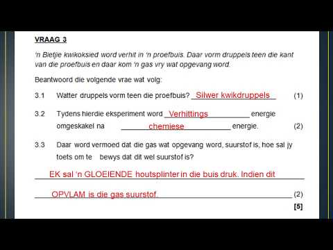 FISIESE WETENSKAP GRAAD 8: 22 Mei 2020 - periode 6 (22086)