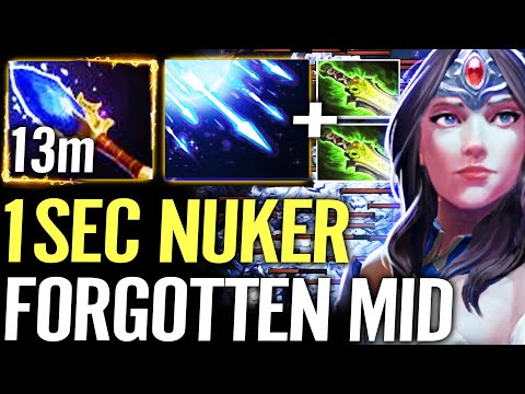 🔥 1SEC NUKER Mirana Persona FORGOTTEN MID — 13m Aghanim + Ethereal Blade Max Magic Dota 2 Pro
