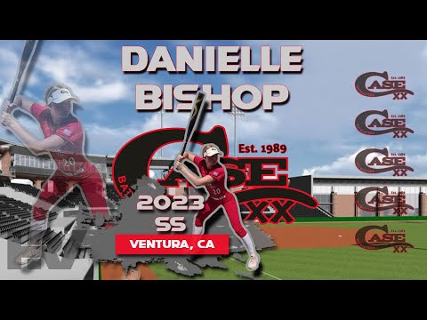 2023 Danielle Bishop Shortstop, Softball Skills Video - Case Batbusters
