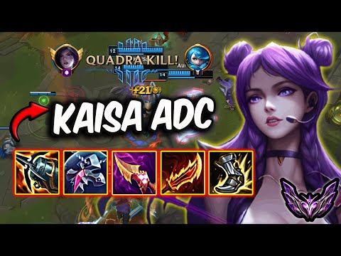 Kaisa vs Yunara ADC ( Quadrakill ) Korea Master 17/2/9 | Patch 25.21