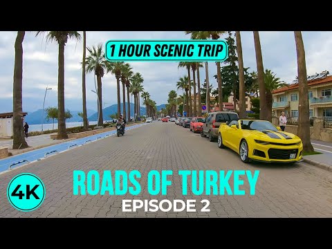 Coastal Roads of Turkey for Indoor Cycling - 4K Scenic Drive Iztuzu-Marmaris-Dilek - #2