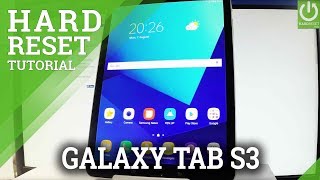 Hard Reset SAMSUNG Galaxy Tab S3 - Factory Reset / Restore Android