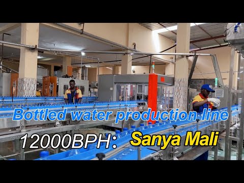 Mali Sanya 12,000bph-500ml Automatic Water Production Line