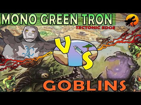 Mono Green Tron VS Goblins｜Taking out the Goblin Trash Master! ｜MTGO Modern League Match