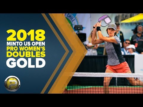FULL VERSION! PRO Women’s Doubles GOLD - Minto US Open Pickleball Championships - CBS Sports 2018
