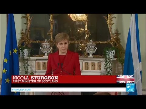 Brexit aftermath: Scottish First Minister Nicola Sturgeon on 'leave' vote win