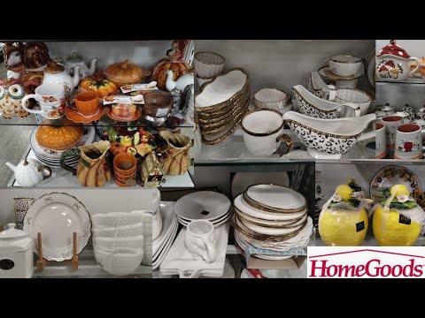 HOME GOODS DINING AND KITCHEN ESSENTIALS | FALL COLLECTION - Shop with me